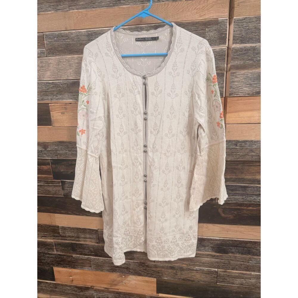 Gudrun Sjoden cardigan sweater size L